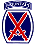 Tenth Mountain Division Shoulder Patch